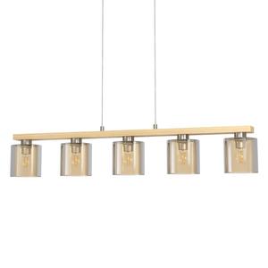 Подвесной светильник Eglo Castralvo, стекло/сталь - 5-световой