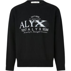 1017 ALYX 9SM Свитер мужской черный
