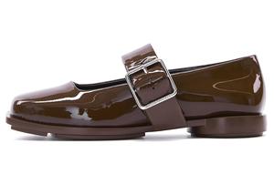 CHOCO CONCERT Коричневые женские балетки Мэри Джейн, цвет Brown