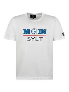 SCHIETWETTER Футболка "Плохая погода" от Матти Мукша, белого цвета