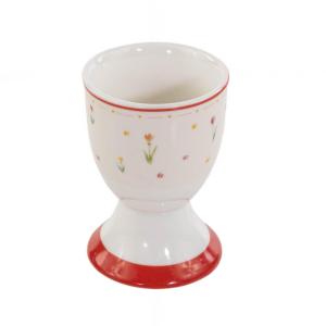 Яичная чашка Boltze, 5x7x5 см, красный/белый