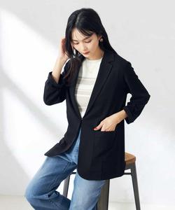 Джемпер/кардиган из трикотажа Avv, цвет Black