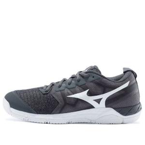 Кроссовки supersonic 2 gray/white Mizuno, серый