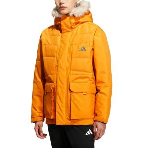 Пуховики и куртки мужские Adidas, оранжевый
