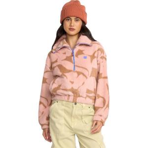 Женская флисовая толстовка Barra с молнией до середины груди Billabong Billabong, Rose Brown