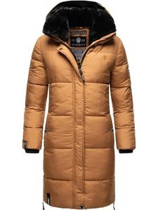 Стеганое пальто стрелицияа Marikoo, коричневый