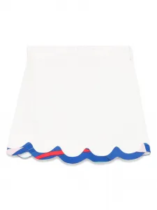 Рубашка с контрастной отделкой PUCCI Junior, белый