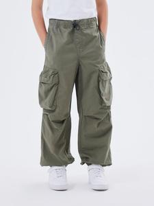 Брюки-карго Jogger Pants Twill Parachute Chino Pants NKMBEN в цвете Olive name it