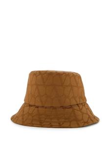 Панама Valentino Garavani с логотипом VLogo, коричневый