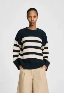 Свитер фионы Gai+Lisva, Striped Midnight Blue Ancient Grey