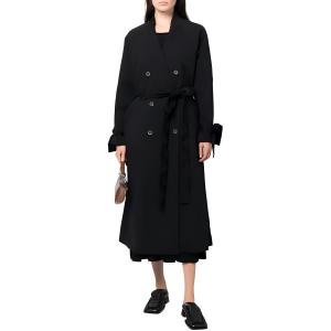 UMA WANG Пальто SS24 женское черное, Black