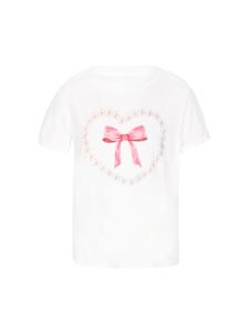 Женская футболка белого цвета faina