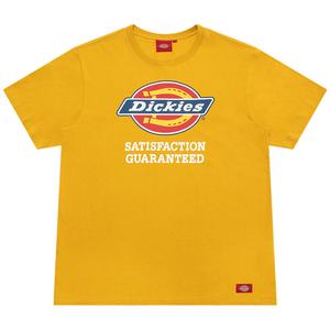 Футболка унисекс оранжевая Dickies, оранжевый