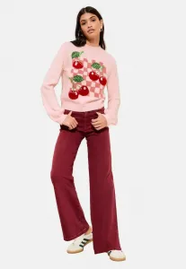 Джемпер с графическим принтом, стандартного кроя Friends Like These, Cherry Checkerboard