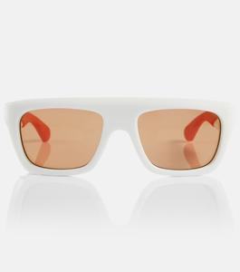 Квадратные солнцезащитные очки Bottega Veneta, белый