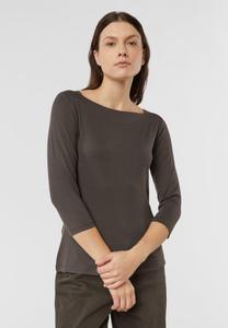 Топ comma Long sleeved top, Braun/Brown