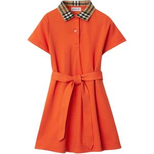 Платье FW24 Melted Denim Kids' Burberry, синий