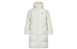 Унисекс пуховик экрю Reebok