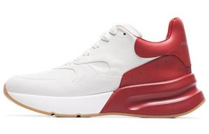 Оверсайз Кроссовки 'White Lust Red' Alexander McQueen Белый Красный