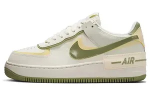 Женские кроссовки для скейтбординга Nike Air Force 1, White/Green