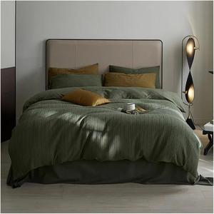 Generic Комплект постельного белья из 100% вафельной ткани с мягкой дышащей текстурой