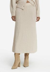 Юбка Falconeri A-line skirt, Natürlich Stone/Off-White