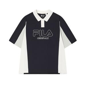 FILA Повседневная поло мужская hero blue