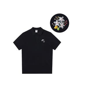 Nike Спортивная поло мужская black