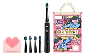 Электрическая зубная щетка AUX, черный