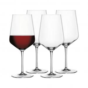 Бокалы для красного вина Красные бокалы Style 630 мл, набор 4 шт., прозрачные Spiegelau, прозрачный