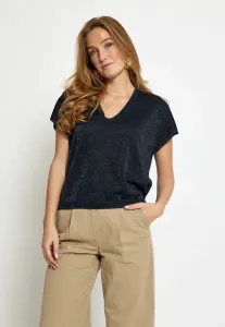 Футболка-Рубашка с рукавами-летучей мышью carlina, базовая футболка Minus, Black Iris Metal