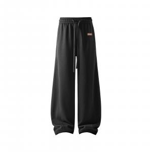 Повседневные брюки Unisex Moderate Straight Fit WARRIOR, черный[free diy badge]