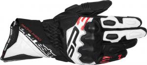 Мотоциклетные перчатки Alpinestars sp-3, Black/White/Neonred