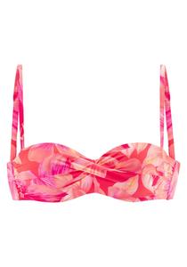 Верх бикини бандо s.Oliver, цвет Peach/Lobster