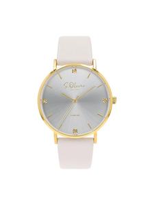 s.Oliver Кварцевые часы, нержавеющая сталь, покрытие IP-золотом