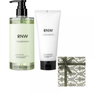 Набор шампуня и кондиционера с аминокислотами для волос увлажняющий шампунь 300мл + кондиционер 200мл RNW, dandruff treatment shampoos 300ml+hair conditioner 200ml