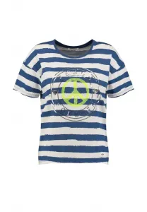 Футболка с круглым принтом в виде символа wt Key Largo, Navy