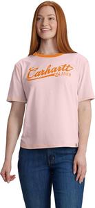 Футболка Carhartt Women's 106835 Women's Tencel Fiber Series Loose Fit Short-, Soft Rose
