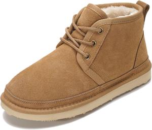 Женские ботильоны Project Cloud из 100% натуральной кожи - ботинки с стелькой из памяти формы для женщин и противоскользящие шнурованные осенне-зимние ботинки для женщин (Julee), Wheat Suede