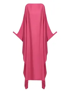 Платье-кафтан с разрезами на рукавах Taller Marmo, розовый