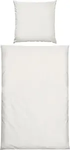 Постельное белье Boston, белое, 1x 135x200 см + 1x 80x80 см REDBEST