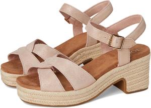 Сандалии TOMS Isla, цвет Pale Rose Suede