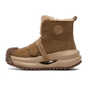 Зимние ботинки мужские, абрикосовые C°BANNER, Apricot (Fleece-Lined)