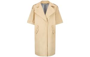 Пальто женское серо-коричневое Evisu