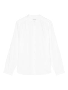 Marc O'Polo рубашка с высоким воротником, белый