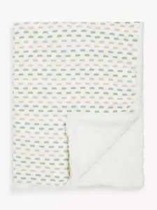 Детское одеяло John Lewis Dashes Sherpa Fleece, 100 x 80cm