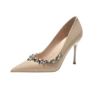 Женские туфли на тонком каблуке и высоком каблуке UMEK, Nude-7Cm