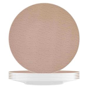 Тарелка для еды Speiseteller Life Fashion ø 28,3 см, набор из 6 штук Seltmann Weiden, Posh Rose