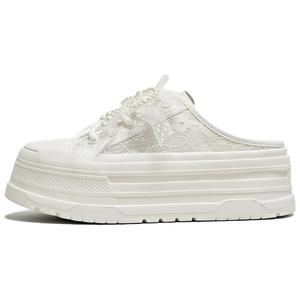 TATA Кожаные лоскутные сандалии с закрытым носком, женские, белые