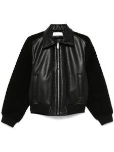 Random Identities куртка из искусственной кожи, черный